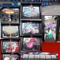 Airbrush Everything Holiday Windows