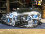 Motorcycle Tank Airbrushing