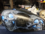 Motorcycle Tank Airbrushing