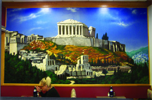 New York airbrushed wall murals