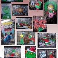 Airbrush Everything Window Painting Photos