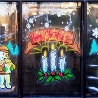 Airbrush Everything Window Painting Photos