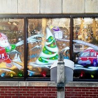 Airbrush Everything Window Painting Photos