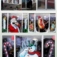 Airbrush Everything Window Painting Photos