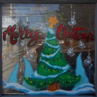 Airbrush Everything Window Painting Photos