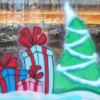 Airbrush Everything Window Painting Photos