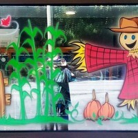 Airbrush Everything Window Painting Photos