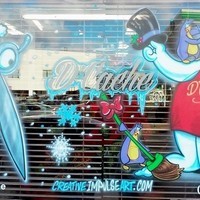 Airbrush Everything Window Painting Photos