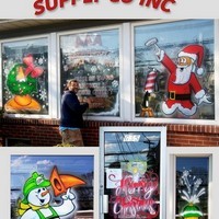 Airbrush Everything Window Painting Photos